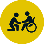 Helping a Disabled person